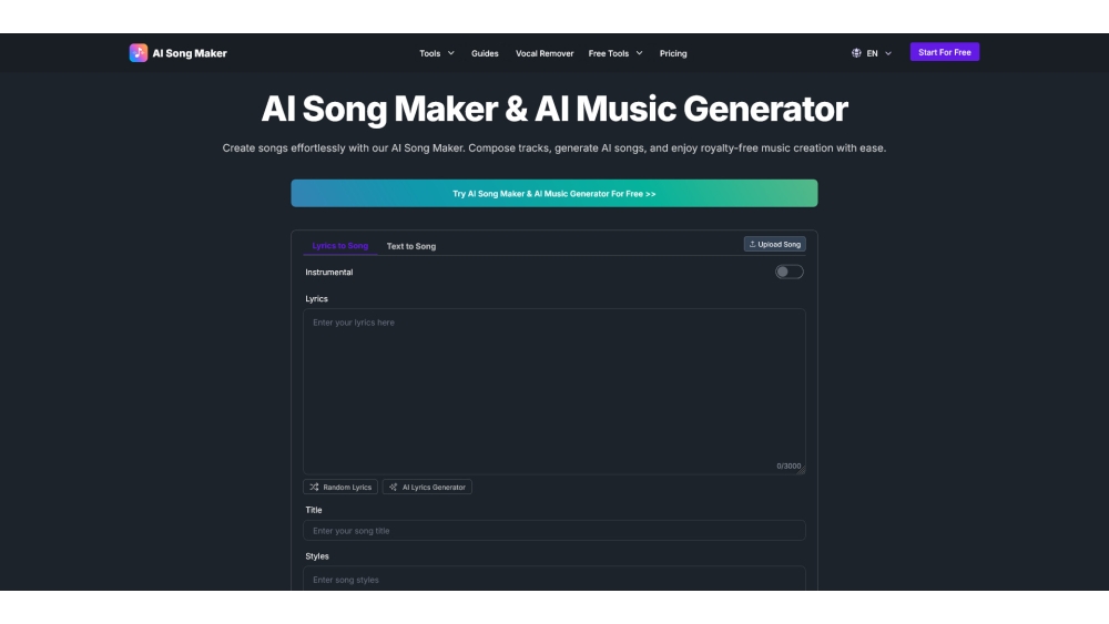 AI Song Maker