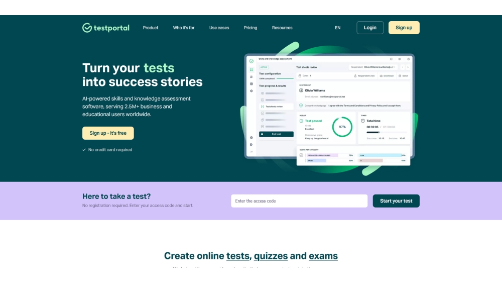 Testportal
