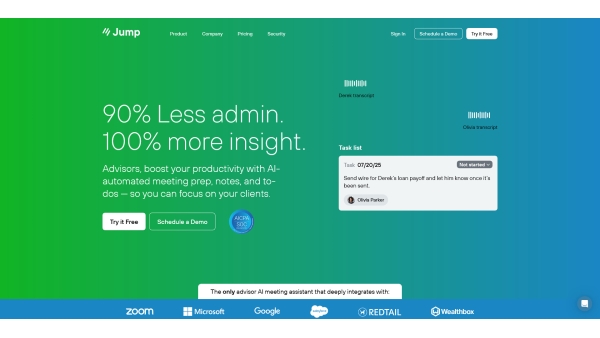  Jump | AI for Financial Advisors