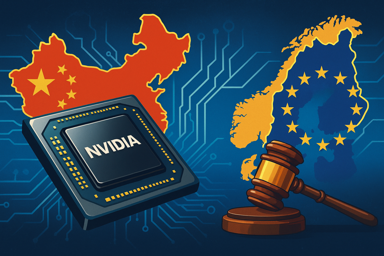  Главные новости ИИ: Nvidia vs Китай, регуляции ЕС и AI-центр OpenAI 2025