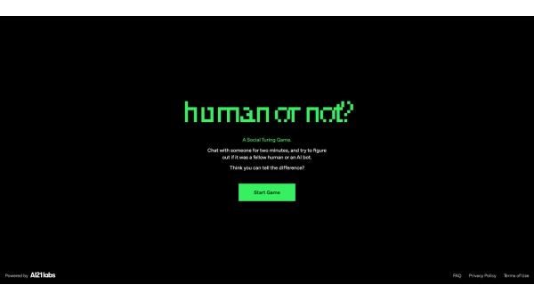 Human or Not?