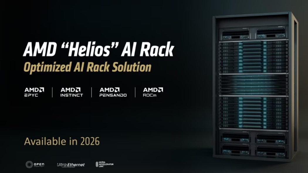 AMD представила концепцию открытой AI-экосистемы с новыми чипами и софтом