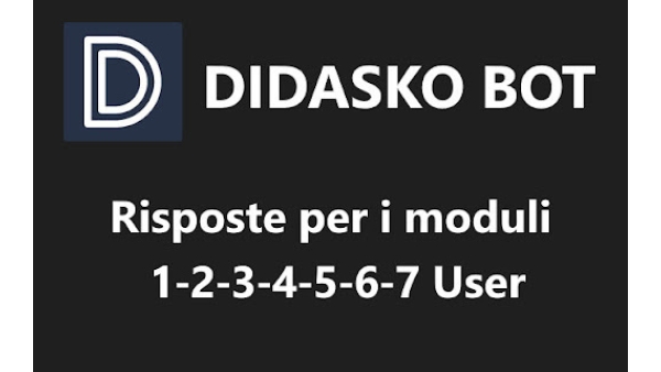 7 Moduli User Exercitation Helper - Chrome Extension