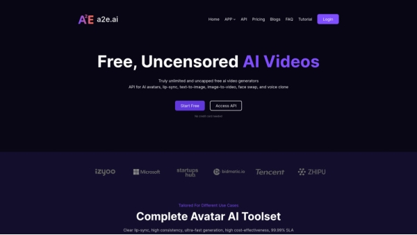 A2E Free and Uncensored AI Videos
