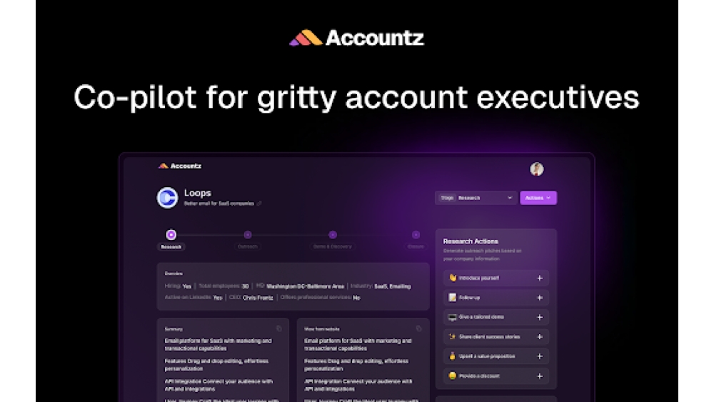 Accountz - Chrome Extension