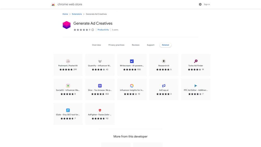 AdCreative.ai - Chrome Extension