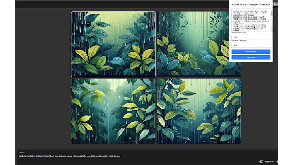 Adobe Firefly AI Image Generator - Chrome Extension