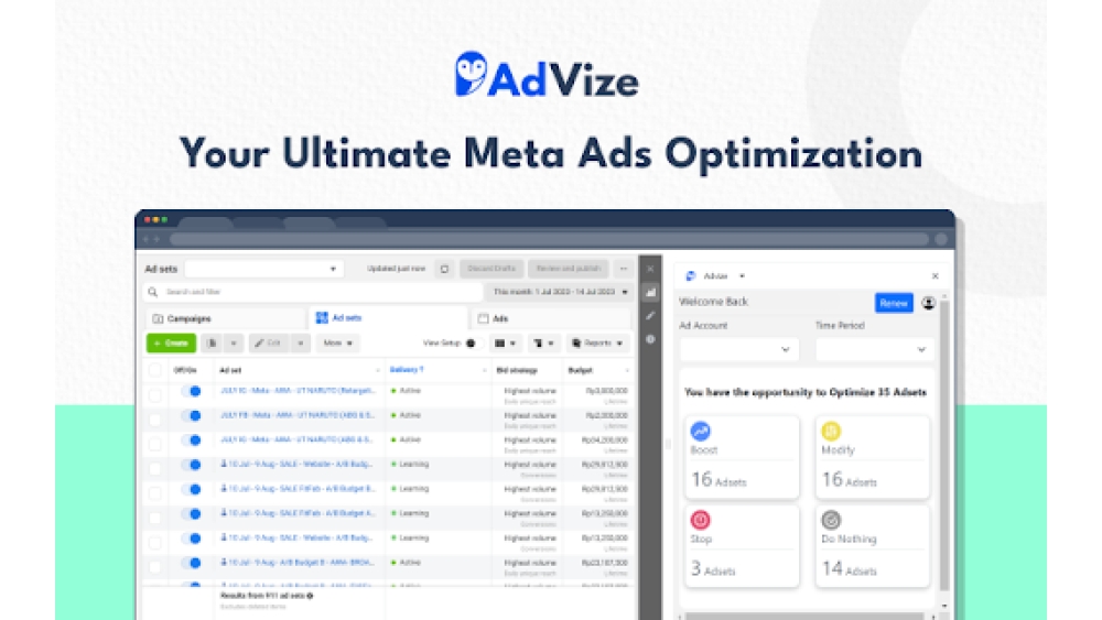 AdVize - Chrome Extension