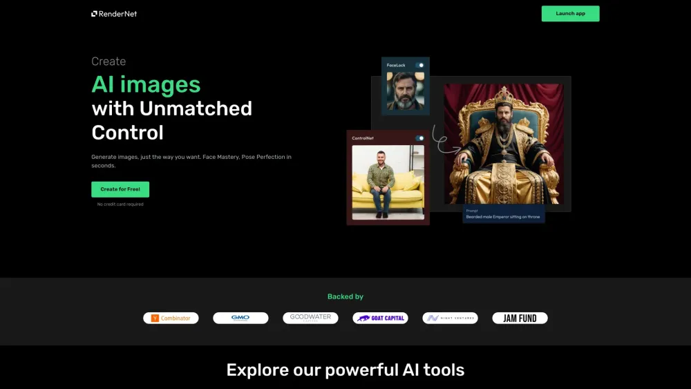 Affogato AI (formerly RenderNet AI)