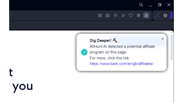 AfiHunt AI - Chrome Extension