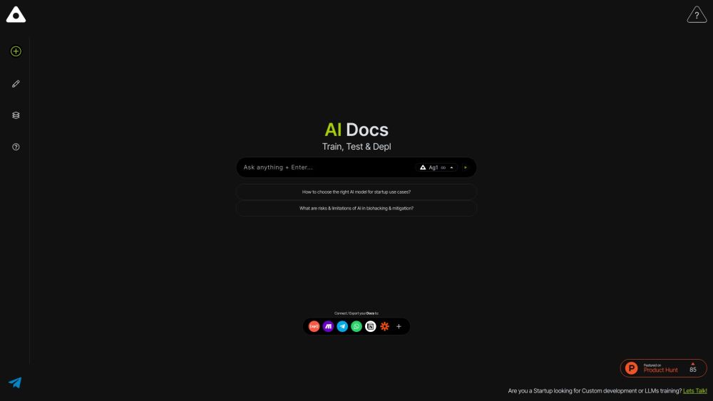 Ag1 Labs - AI Docs & Calendly