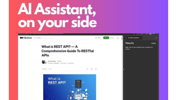AI Article Assistant - Chrome Extension