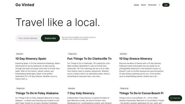 AI Article & Guide Platform