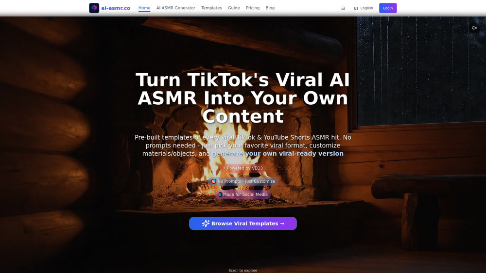 AI ASMR Generator- Create Viral Videos Instantly