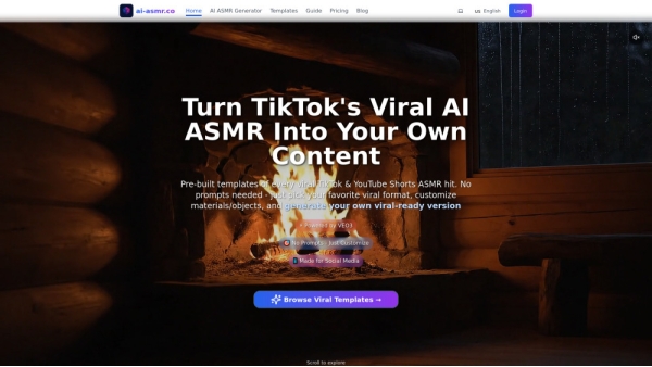 AI ASMR Generator- Create Viral Videos Instantly