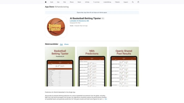 AI Basketball Betting Tipster
