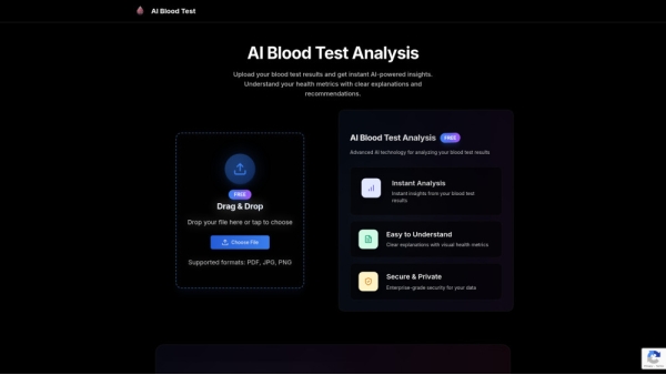AI Blood Test Analysis