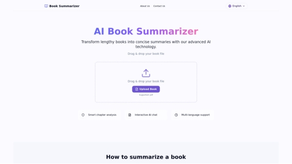 AI Book Summarizer