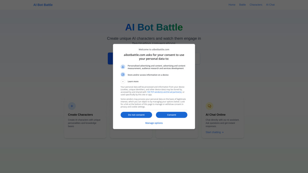 AI Bot Battle