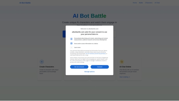 AI Bot Battle
