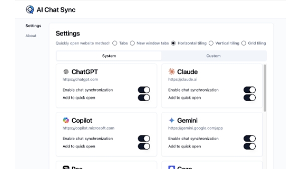 AI Chat Synchronizer Browser Plugin - Chrome Extension