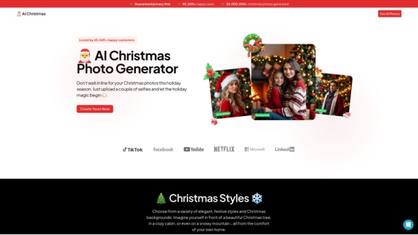 AI Christmas Photo Generator