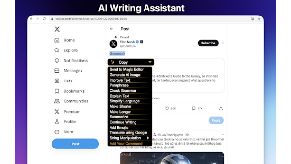 AI Chrome Extension powered by ChatGPT - Magictool AI - Chrome Extension
