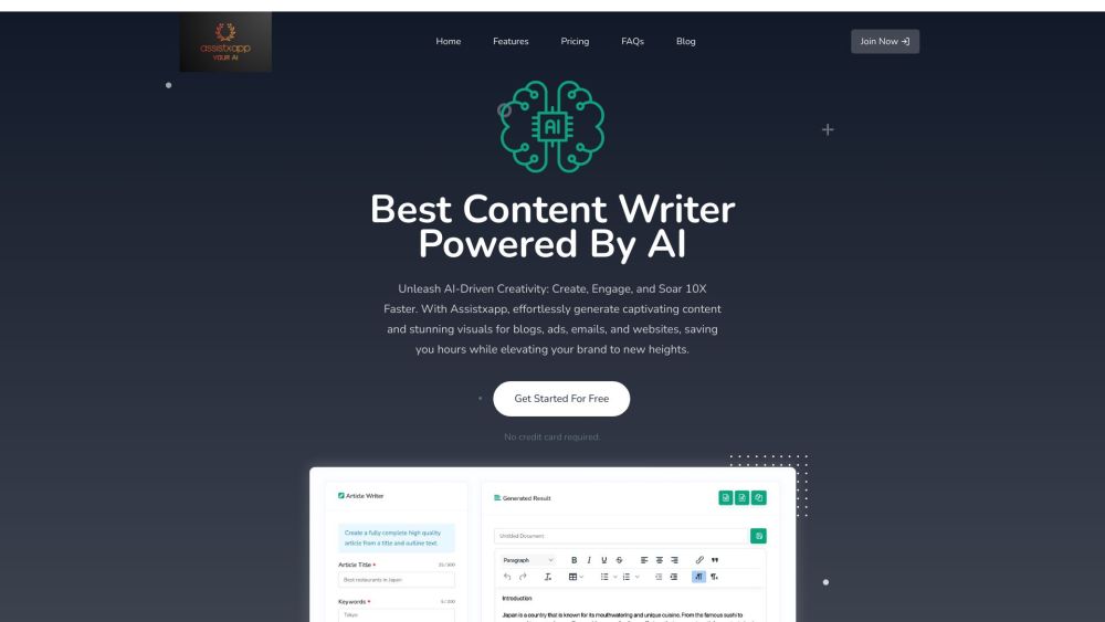 AI Content Writer