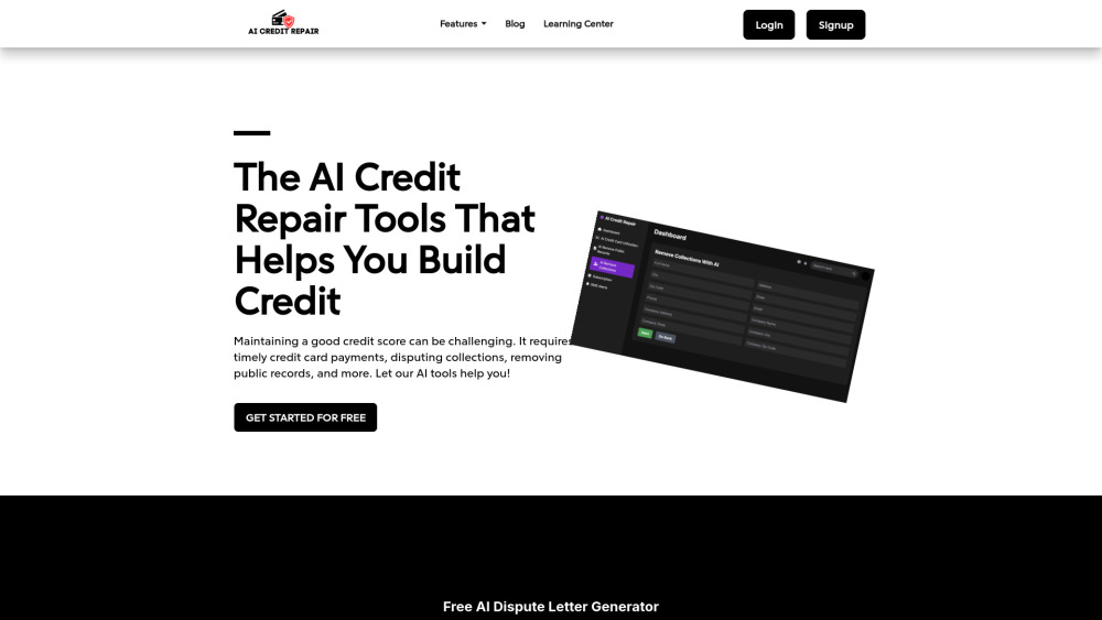 AI Credit Repair