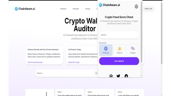 AI Crypto Fraud Detection - Chrome Extension
