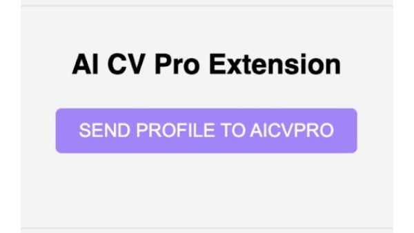 AI CV Pro - Chrome Extension