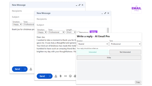 AI Email Pro - Chrome Extension