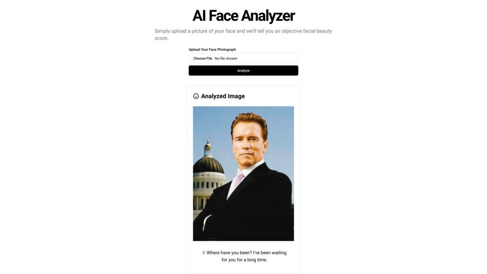AI Face Analyzer