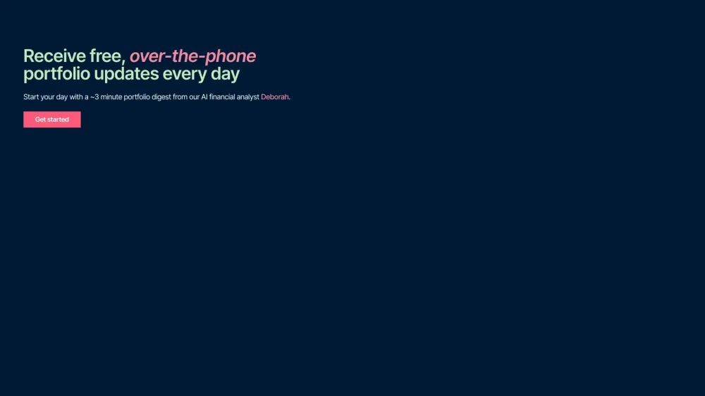 AI Financial Analyst