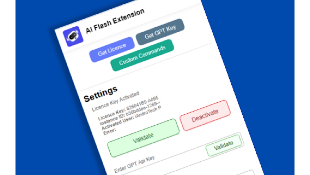 AI Flash GPT-4 - Chrome Extension