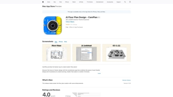 AI Floor Plan Design - CamPlan