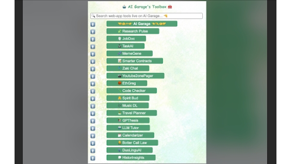 AI Garage - Chrome Extension