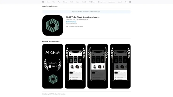 AI GPT-4o Chat: Ask Question