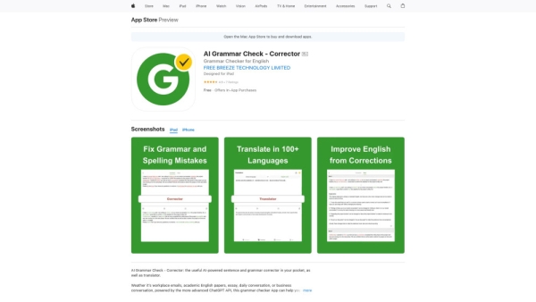 AI Grammar Check - Corrector