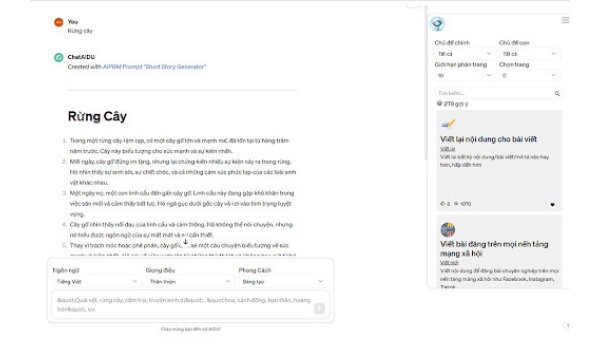 AI Idea Generator App - Chrome Extension