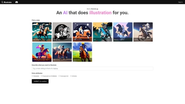 AI Illustration Generator