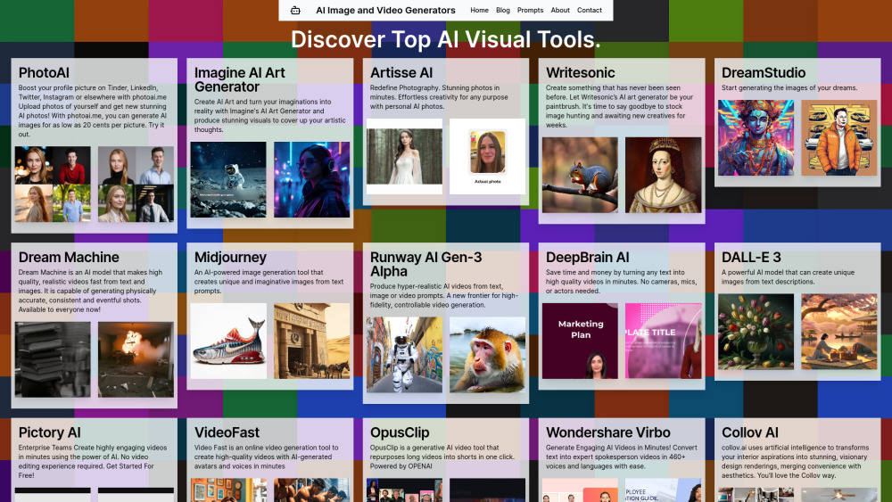 AI Image and Video Generators | AI Directory