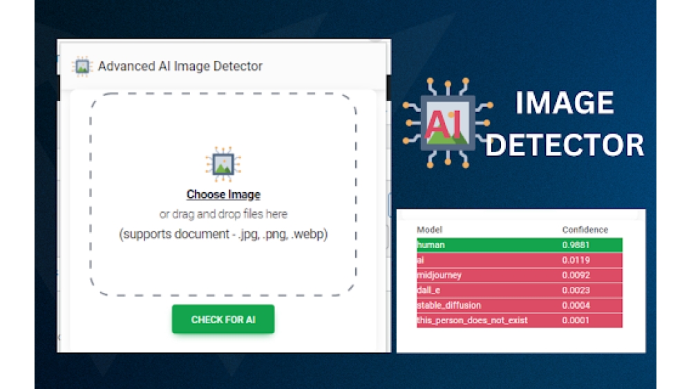 AI Image Detector & Fake Picture Check Online Extension - Chrome Extension