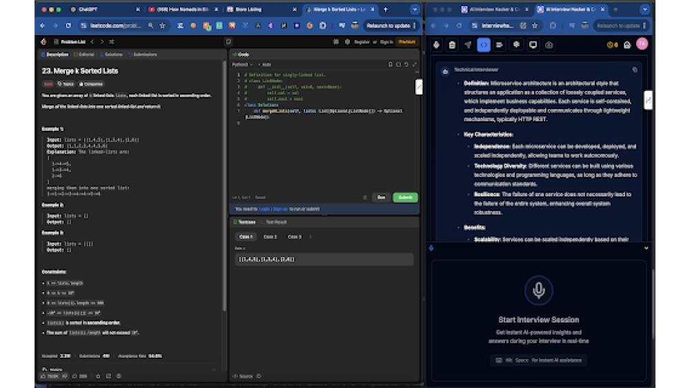 AI Interview Helper - Chrome Extension