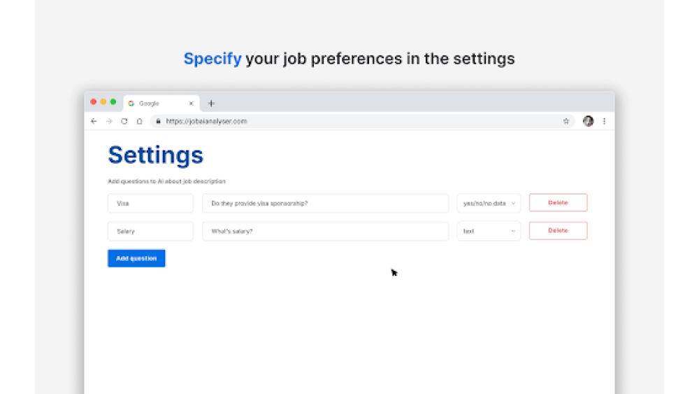 AI Job Analyzer - Chrome Extension