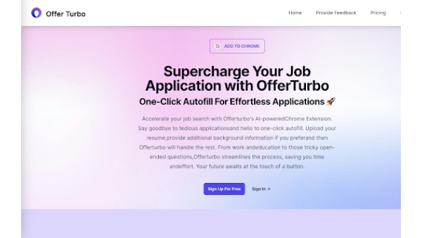 AI Job Application Filler - Chrome Extension