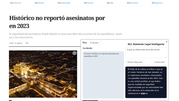 AI Legal Assistant - Chrome Extension