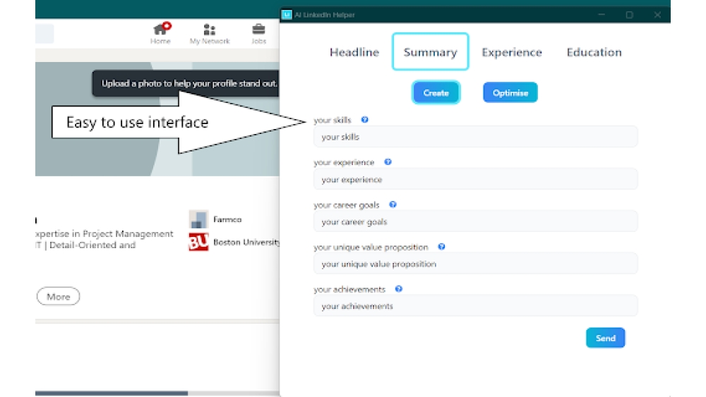 AI LinkedIn Helper - Chrome Extension