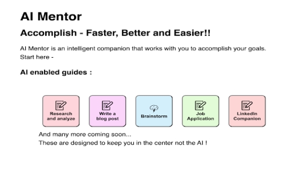 AI Mentor - Chrome Extension