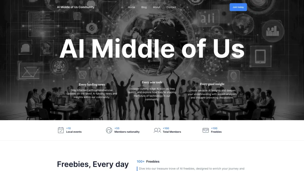 AI Middle of Us Community